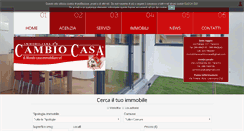 Desktop Screenshot of cambiocasasrl.biz